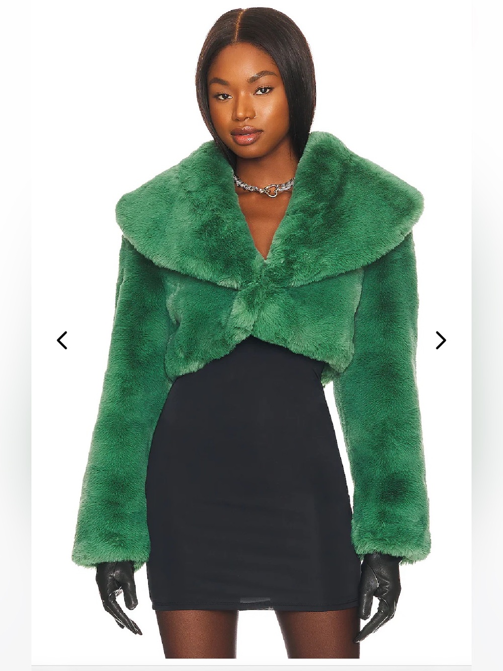 NWOT! Lovers + Friends ZOE CROPPED JACKET in Color Spruce Green